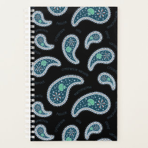 Paramecia Paisley Protozoa Biologie Wetenschap Zwa Planner