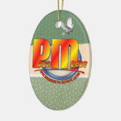 PARAMEDIAIRE LOGO KERAMISCH ORNAMENT (Links)
