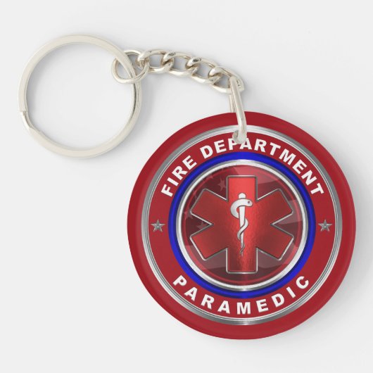 Paramedic Acrylic Keychain (Voorkant)