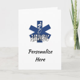 Paramedic Active Star of Life-Kaart Kaart