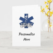 Paramedic Active Star of Life-Kaart Kaart (Gele Bloem)