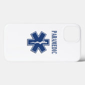 Paramedic Blue Star of Life Case-Mate iPhone Case (Achterkant (horizontaal))