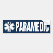 Paramedic Bumpersticker (Voorkant)