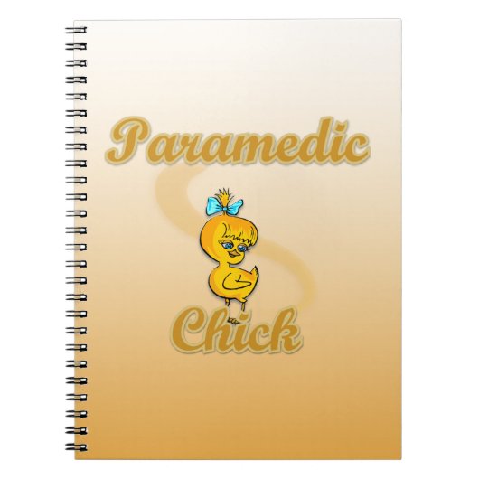 Paramedic Chick Notitieboek (Voorkant)