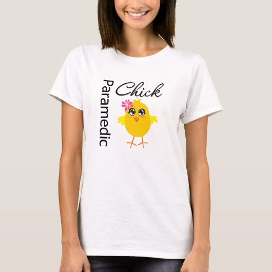Paramedic Chick T-shirt (Voorkant)