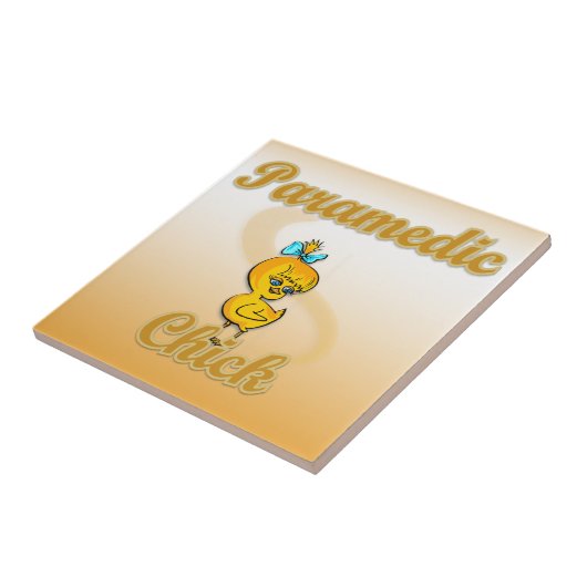 Paramedic Chick Tegeltje (Zijkant)