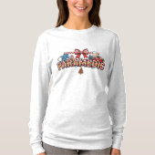 Paramedic Christmas Long Sleeve T-shirt (Voorkant)