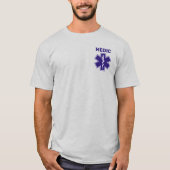 Paramedic Custom EMT EMS 911 T-Shirt (Voorkant)
