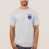 Paramedic Custom EMT EMS 911 T-shirt (Voorkant)