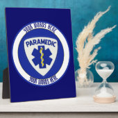 Paramedic Custom Plaque Fotoplaat (Zijkant)