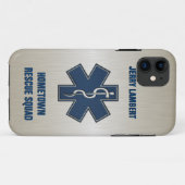 Paramedic Deluxe Naam Sjabloon Case-Mate iPhone Case (Achterkant (horizontaal))