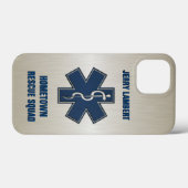 Paramedic Deluxe Name Sjabloon Case-Mate iPhone Case (Achterkant (horizontaal))
