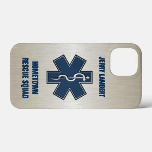Paramedic Deluxe Name Sjabloon Case-Mate iPhone Case (Achterkant (horizontaal))