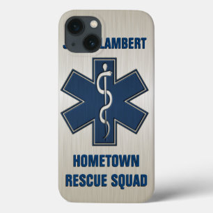 Paramedic Deluxe Name Sjabloon iPhone 13 Hoesje