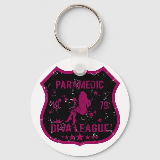 Paramedic Diva League Sleutelhanger (Voorkant)