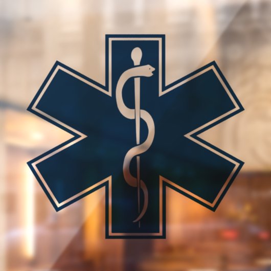 Paramedic EMT EMS Raamsticker (Vel 2)