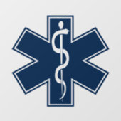 Paramedic EMT EMS Raamsticker (Vel)