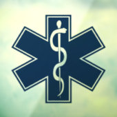 Paramedic EMT EMS Raamsticker (Vel 3)