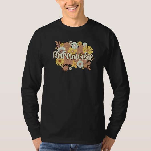 Paramedic Flowers Paramedics Paramedic Squad T-shirt (Voorkant)