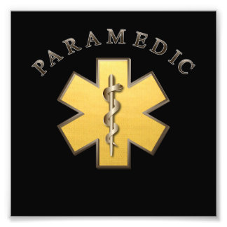 Paramedic Foto Afdruk