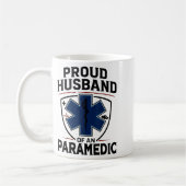 Paramedic Husband Proud Husband Of An Paramedic Koffiemok (Links)