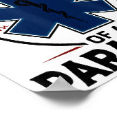 Paramedic Husband Proud Husband Of An Paramedic  Poster (Hoek)