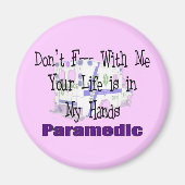 Paramedic "Niet met mij meegaan" Magneet (Voorkant)