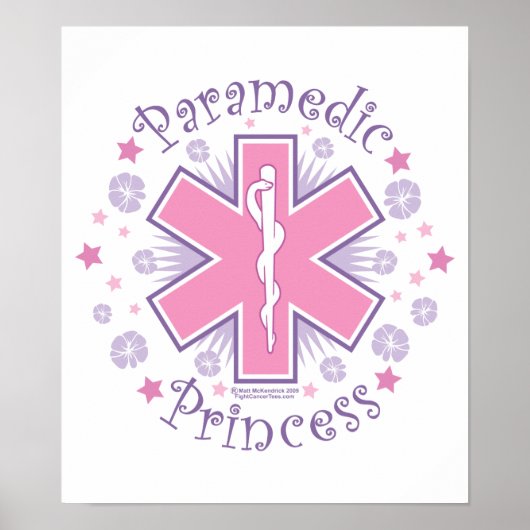 Paramedic Princess Poster (Voorkant)