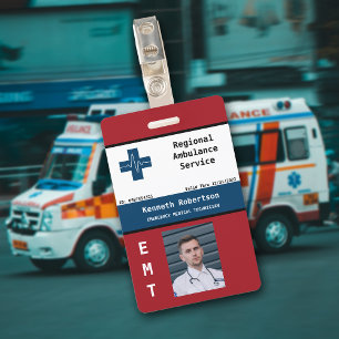 Paramedic Security ID Badge