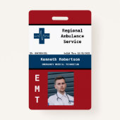 Paramedic Security ID Badge (Voorkant)