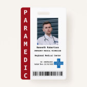 Paramedic Security ID Badge (Voorkant)