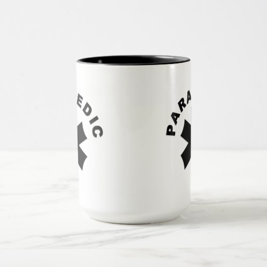 Paramedic Star of Life Mok (Midden)