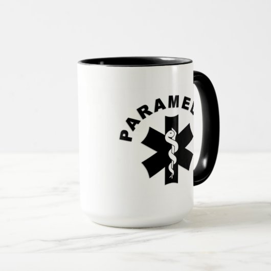 Paramedic Star of Life Mok (Voorkant rechts)