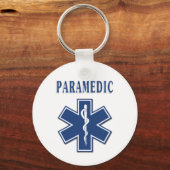 Paramedic Star of Life Sleutelhanger (Voorkant)