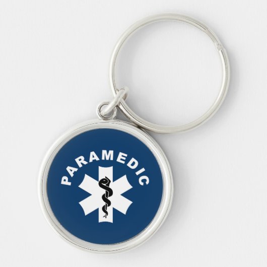 Paramedic Star of Life Sleutelhanger (Voorkant)