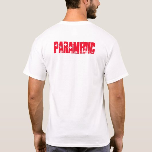 Paramedic T-shirt (Achterkant)