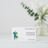 Paramedic Visitekaartje (Staand voorkant)