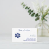 Paramedic Visitekaartje (Staand voorkant)