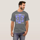 Paramedic voor het leven t-shirt (Voorkant volledig)