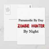 Paramedic/Zombie Hunter Briefkaart (Voorkant / Achterkant)