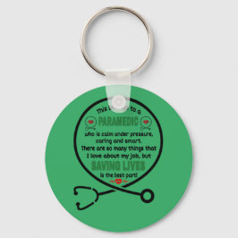 Paramedic's Gift. Dit behoort tot een paramedische Sleutelhanger
