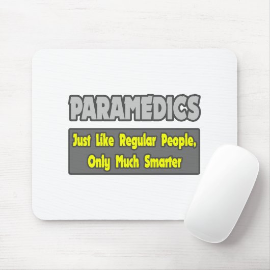 Paramedics... slimmer muismat (Met muis)