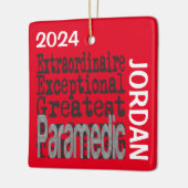 Paramedisch Buitengewoon DOUANE Keramisch Ornament (Links)