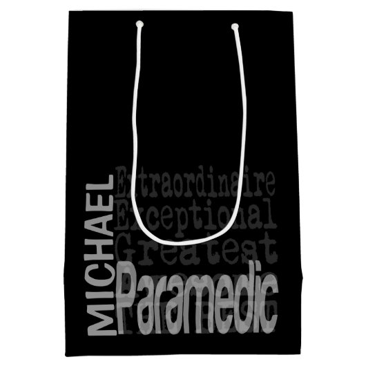 Paramedisch Buitengewoon DOUANE Medium Cadeauzakje (Achterkant)