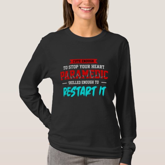 Paramedisch Emergency Medisch Technicus Medic Ambu T-shirt (Voorkant)