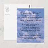 paramedisch gebed briefkaart (Voorkant / Achterkant)