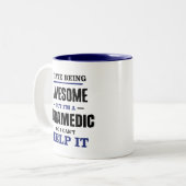 Paramedisch Geweldige kan er niets aan doen Tweekleurige Koffiemok (Voorkant links)