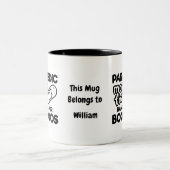 Paramedisch, Meer dan Bandaids voor Boo-Boos Tweekleurige Koffiemok (Center)