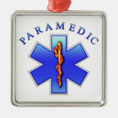 paramedisch metalen ornament (Voorkant)