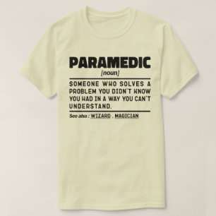 Paramedisch zelfstandig naamwoord Paramedisch mede T-shirt